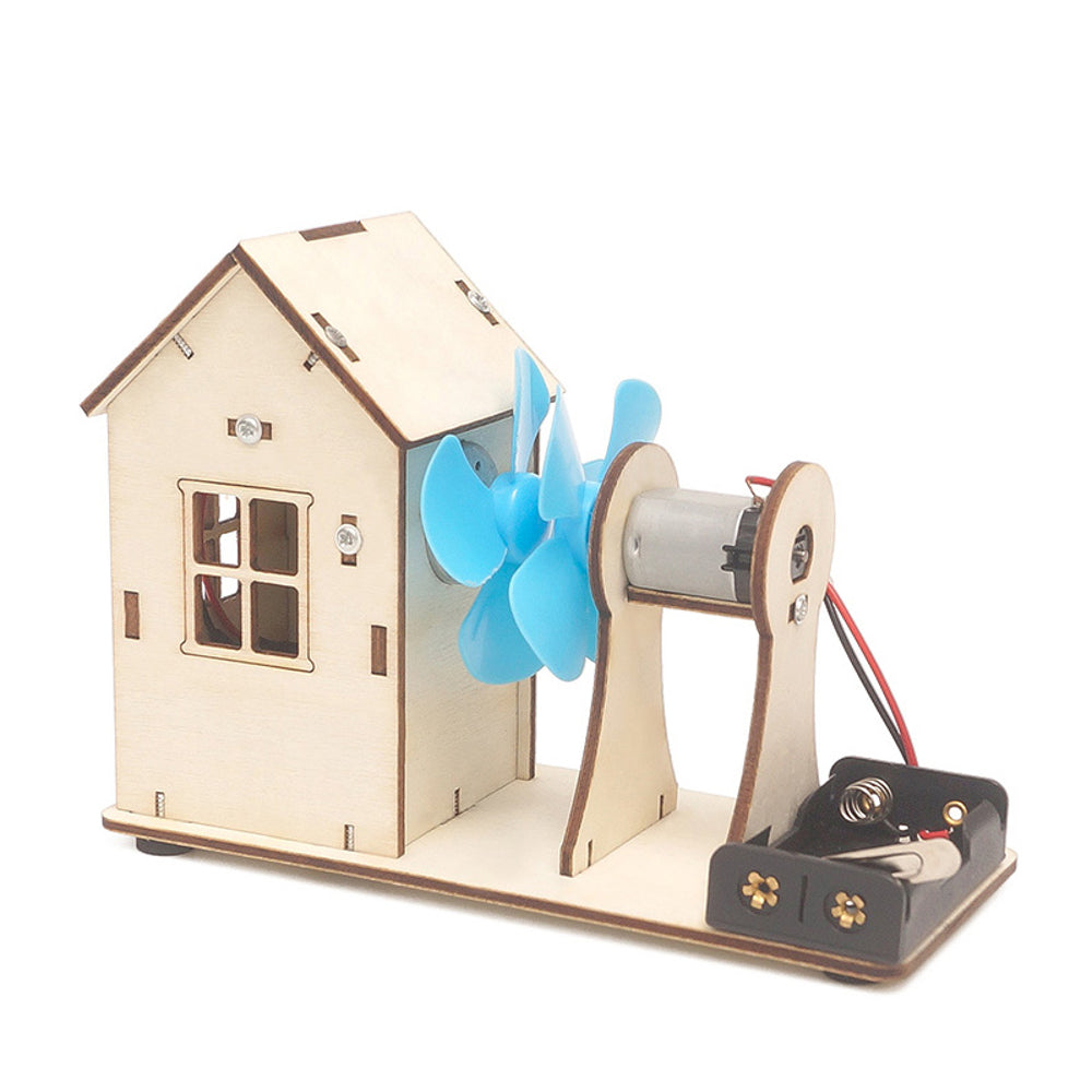 EpheyFIF Mini-Windturbinen Generator – DIY Bausatz Mit LED-Blättern, 0,1–22 V DC, 0,01–0,2 A, Für Lehre & Experimente