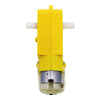 Yellow BO motor gearbox with 100 RPM output