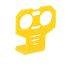 cartoon design yellow ultrasonic sensor stand