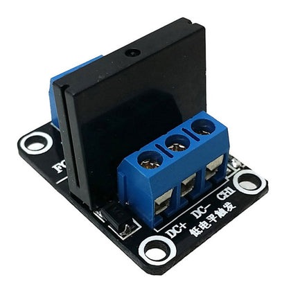 1 Channel 12V Relay Module Solid State Low Level SSR DC Control 250V 2A with Resistive Fuse