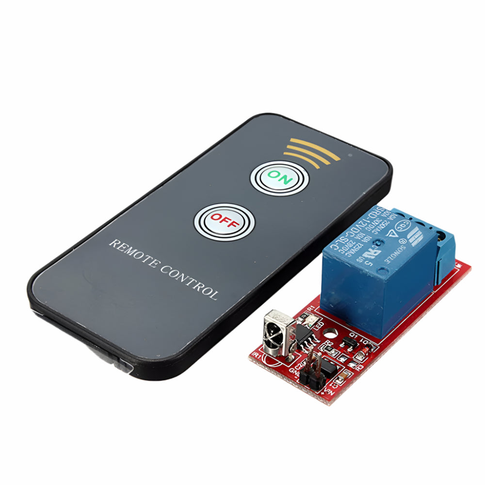 DC 12V 1CH Relay Module Infrared IR Remote Switch