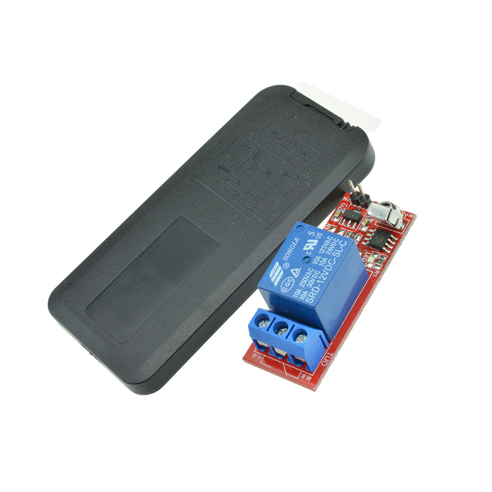 1 Channel Infrared Switch Relay Driving Module Board 12V Remote Controller