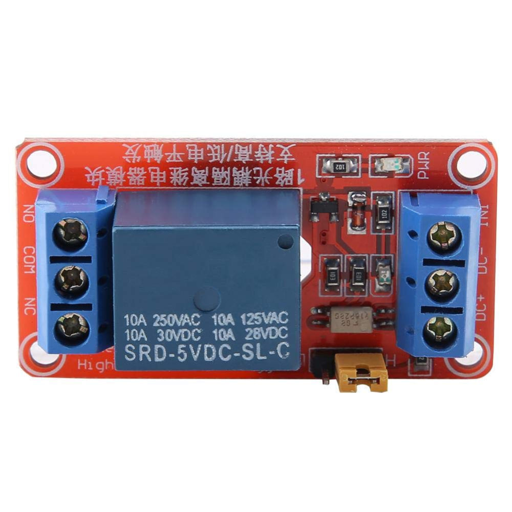 24V 1-Channel Relay Module with Optocoupler & Level Trigger