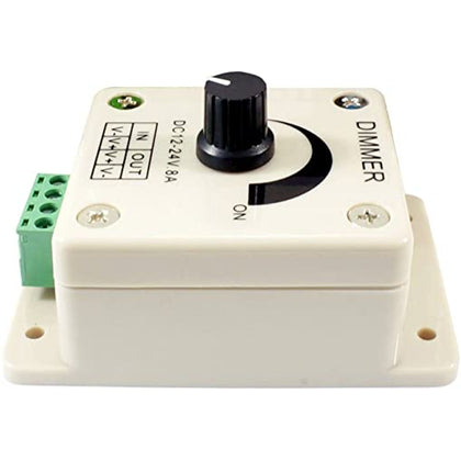 12V-24V 8A Adjustable Dimmer Switch For Single LED Strip