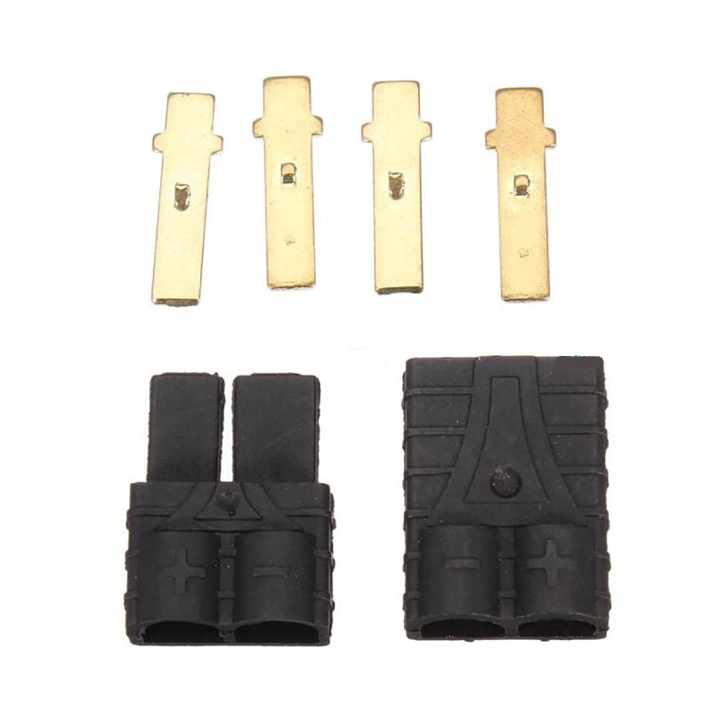 Fly RC 4PCS XT60 Vrouw naar TRX Traxxas Male Connector Adapter Draadloze oplader Adapter voor RC LiPo-batterij