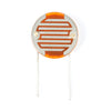 Front view of 20mm light dependant resistor LDR GL20528