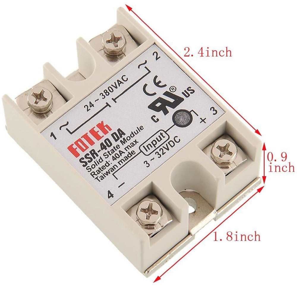 Single Rtd Ssr Module Solid State Relay || Single Phase SSR-X-DA (X-A) 250V