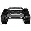 2WD Export Quality tank chassis smart car crawler robot Chassis - Black