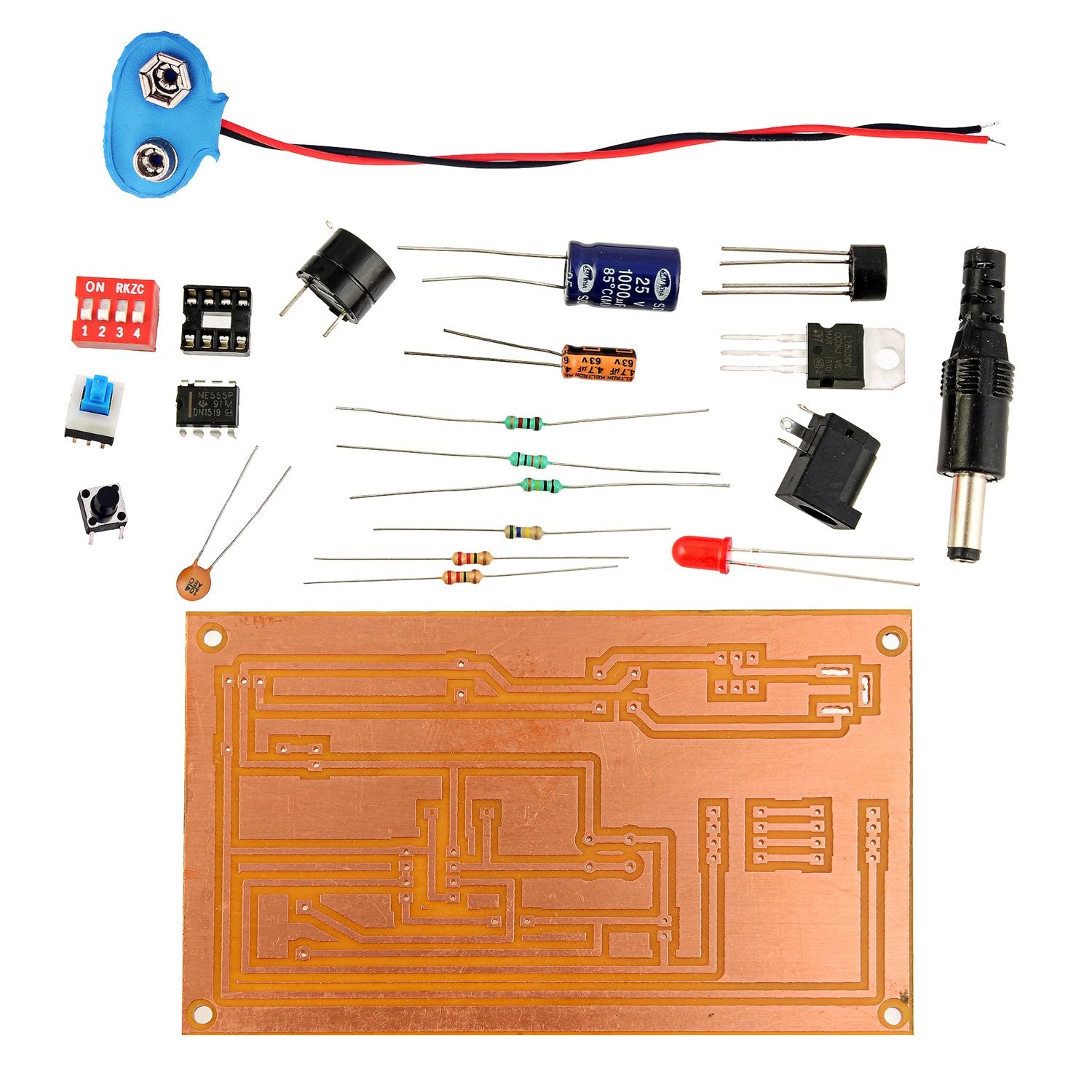 DIY Timer Digitally Adjustable (5 to 30 Min) with Buzzer
