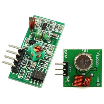 433mhz rf transmitter and receiver with arduino