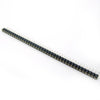 40 Pin Berg Strip Male Type Female Squre HoleType Female Rounded Hole Type  pins spaced at 2.54mm
