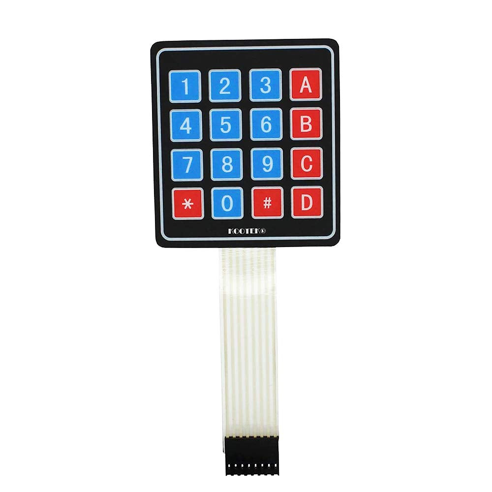 Matrix Keypad Arduino 2wire Input 4×4 Matrix Keypad: Precise Input Control for Arduino Projects