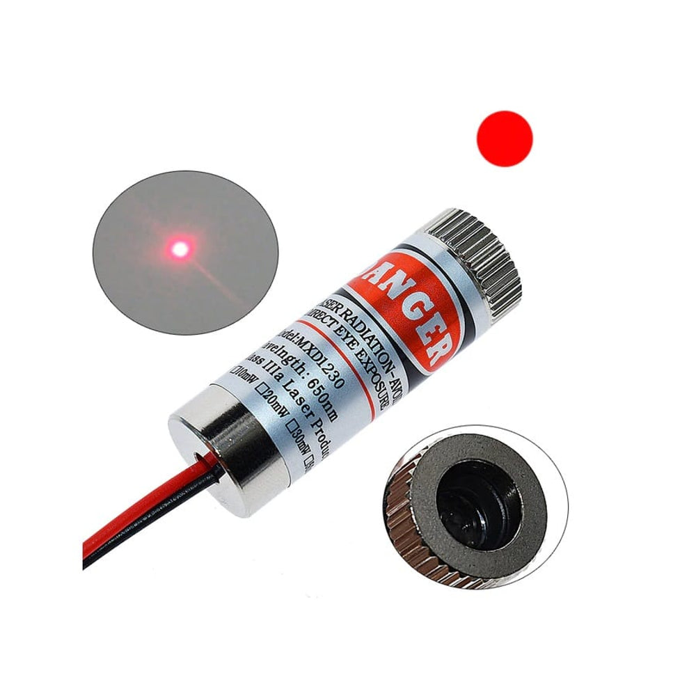 SYD1230 650nm 5mW Red Laser Module – 12mm | Buy Now