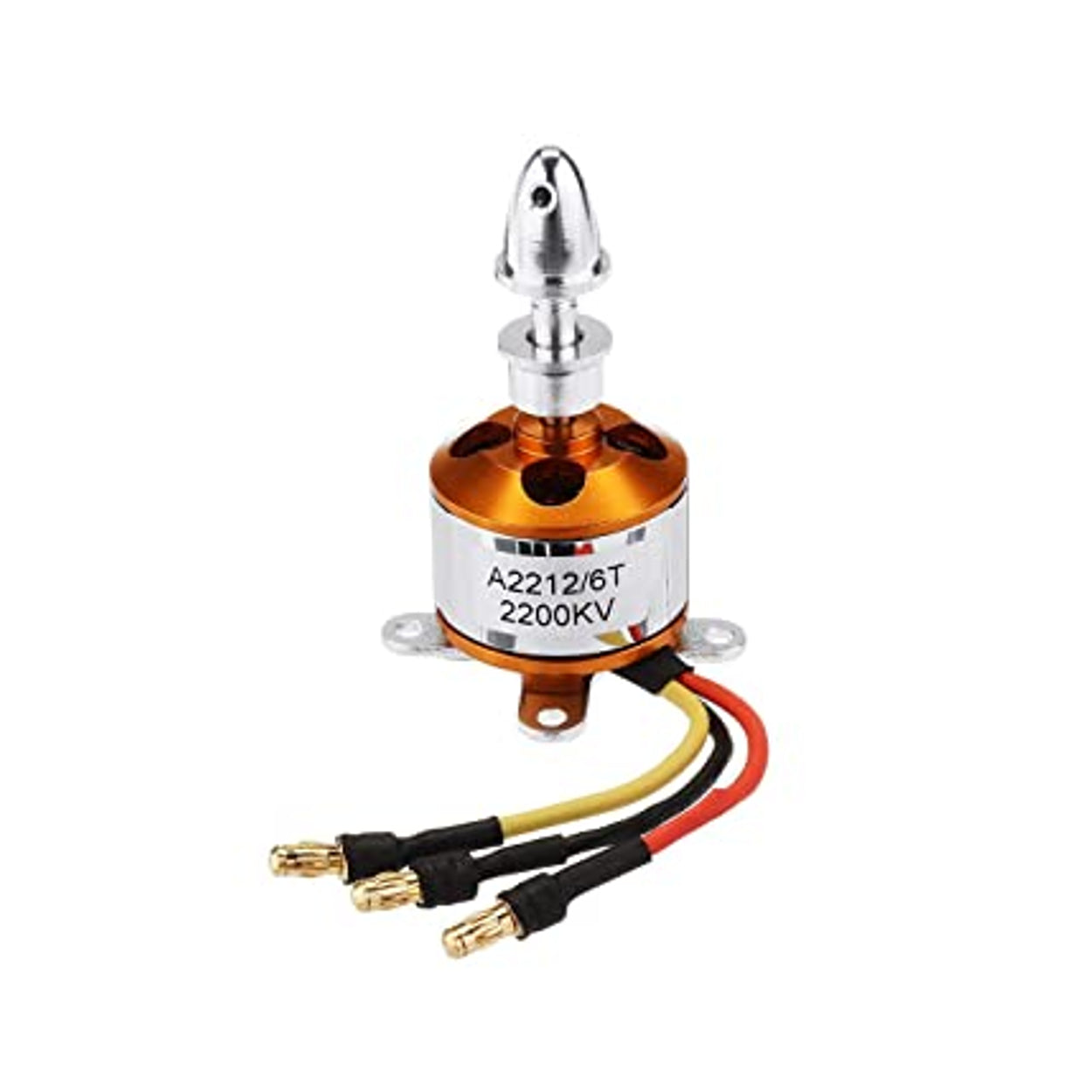 Yctze Moteur Brushless A2212 2200KV – Haute Puissance Outrunner Pour Quadricoptère RC, Avion, Drone FPV