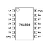 HD74LS04P 14 PIN DIP IC