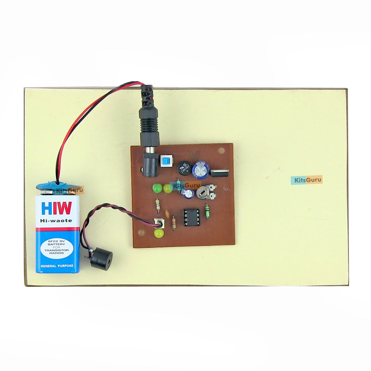 Adjustable 1-10 Minute Timer Circuit - DIY Kit