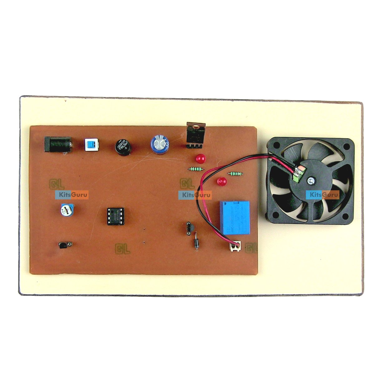 Automatic Summer Fan with Temperature Control