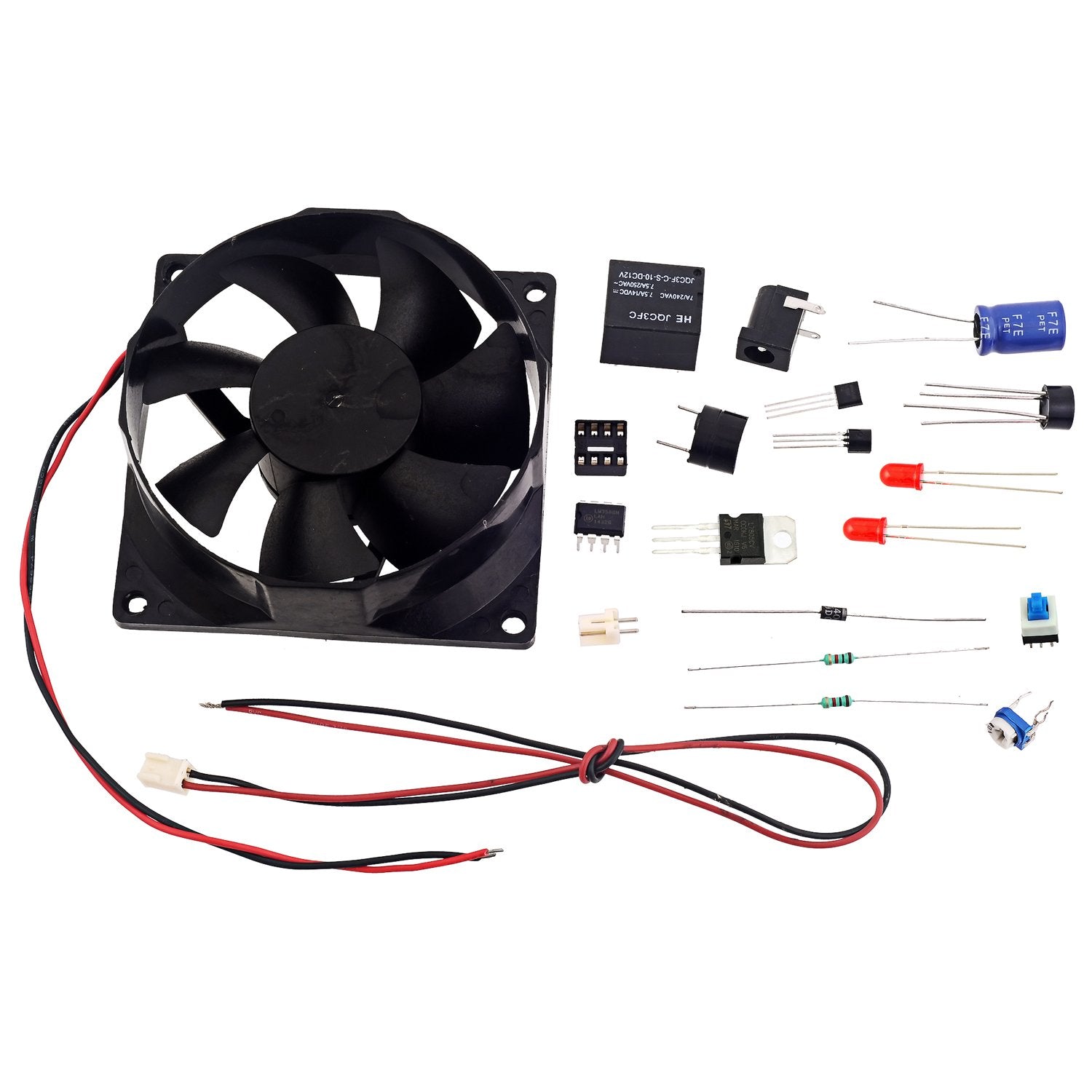 Auto Temper Fan Automatic Summer Fan with Temperature Control