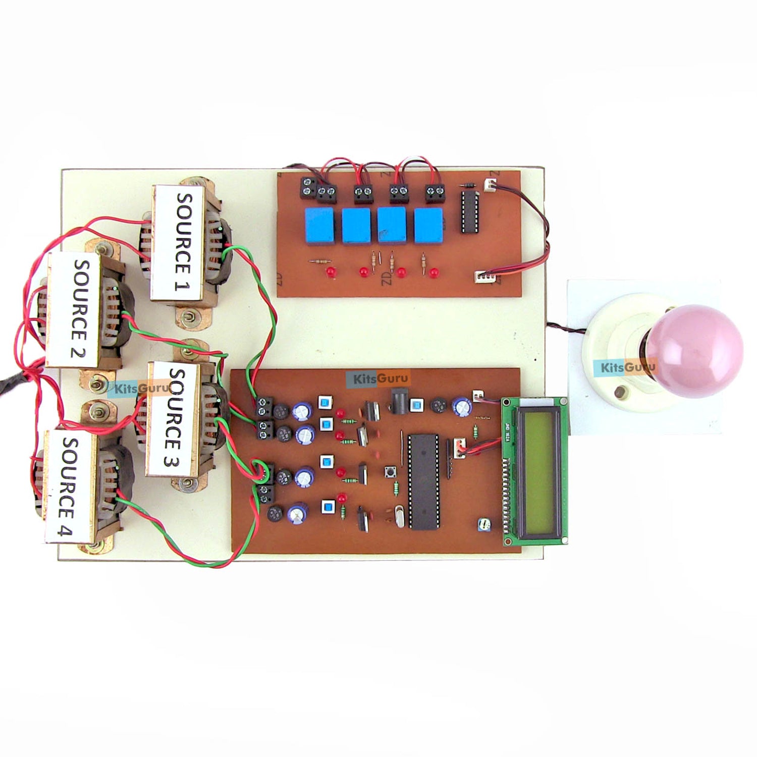 Buy Auto power supply control 4 different sources in India
