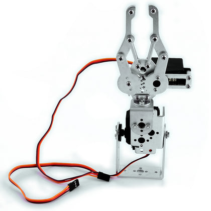 Complete set DIY 2DOF Robot Arm Manipulator Claw (Mechanical Metal Gripper) without motors