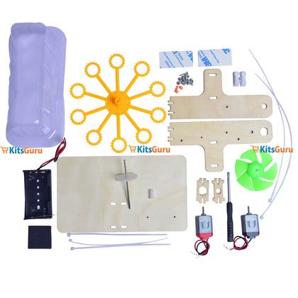 DIY Automatic Bubble  Educational Toy Learning Kit