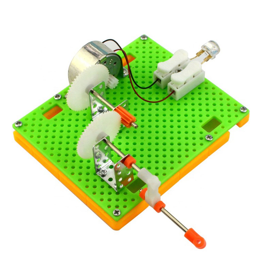 DIY Hand Crank Generator Science Experiments Learning Kit