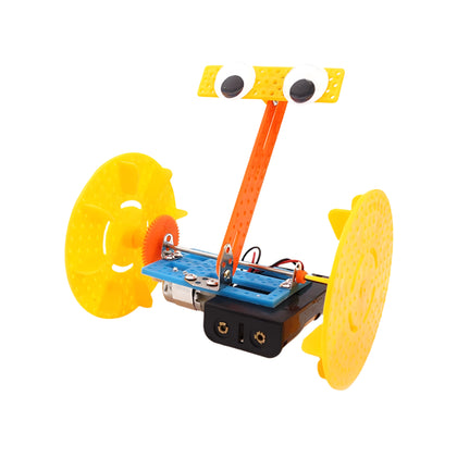 Assembled balance car toy science experiment