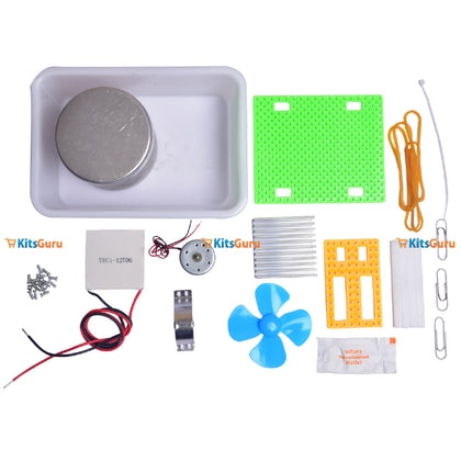 DIY Temperature difference fan Science Experiments Learning Kit