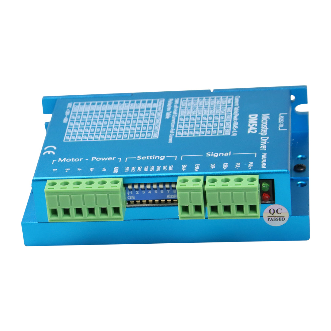 DM542 Blue Industrial Grade Digital Stepper Motor Driver for CNC Drive