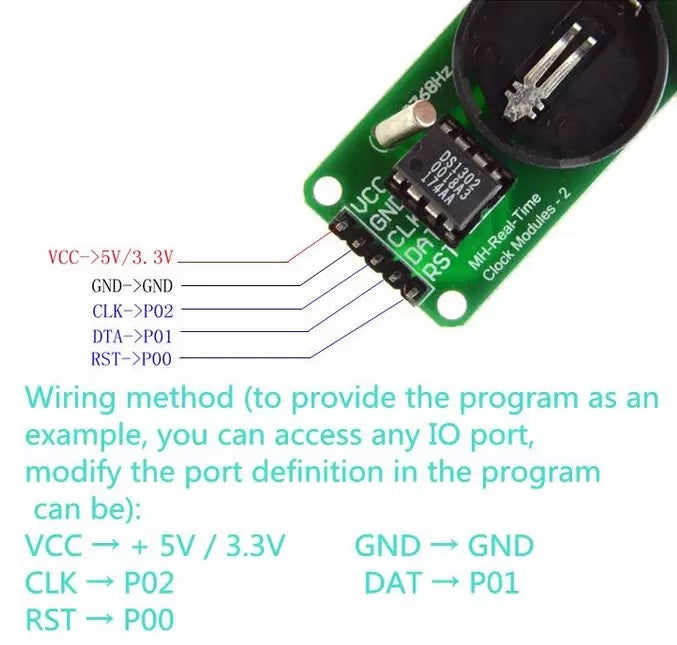 DS1302 RTC Module with Achieve Perfect Synchronization