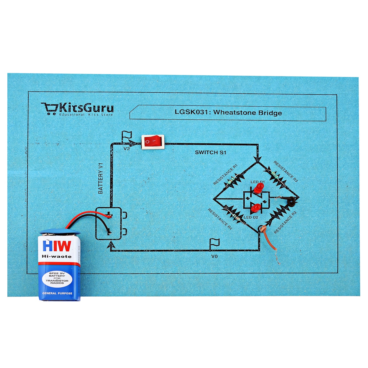 Experiment 481 Wheatstone Bridge Experiment Diagram
