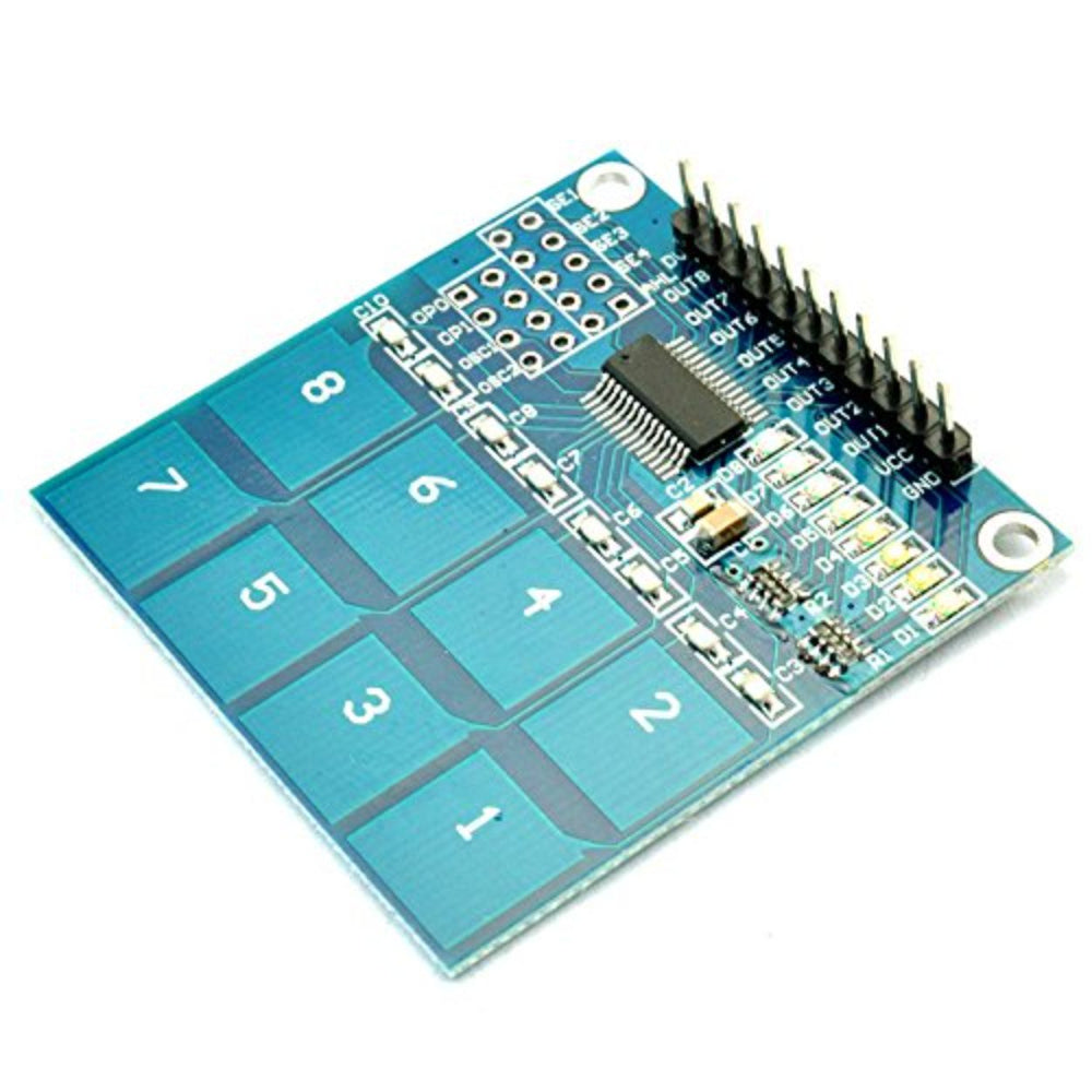 TTP226 8-Way Capacitive Touch Switch Module
