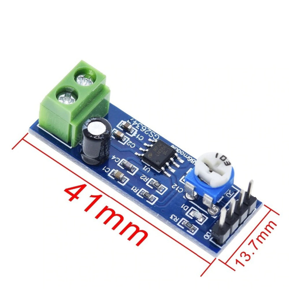 Lm386 Microcontrollers Buy Now : LM386 Audio Amplifier Module @KitsGuru
