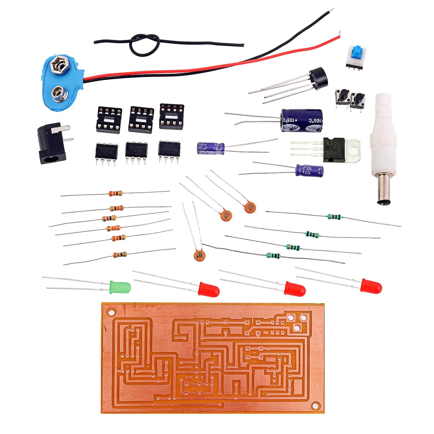 KitsGuru Model Railway Level Crossing Lights DIY Projects