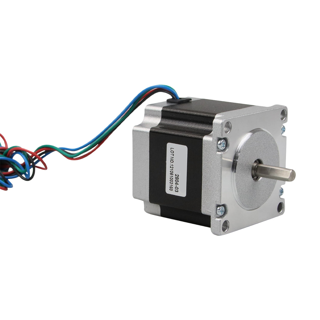 RATTMMOTOR Schrittmotor Nema 23 Stepper Motor,Double shaft 4-Draht Schrittmotor,3A 1.8Nm(270oz.in) 2 phase 1.8 Grad 57x57x76mm,4 Drähte für 3D-Drucker/CNC-Fräsmaschine (23HS8430B RATTMMOTOR Schrittmotor Nema 23 Stepper Motor,Double shaft 4-Draht Schrittmotor,3A 1.8Nm(270oz.in) 2 phase 1.8 Grad 57x57x76mm,4 Drähte für 3D-Drucker/CNC-Fräsmaschine (23HS8430B