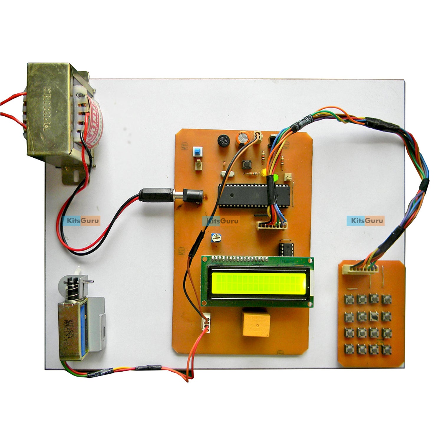 Lock System Gurus KitsGuru Password Based Door Lock System in india