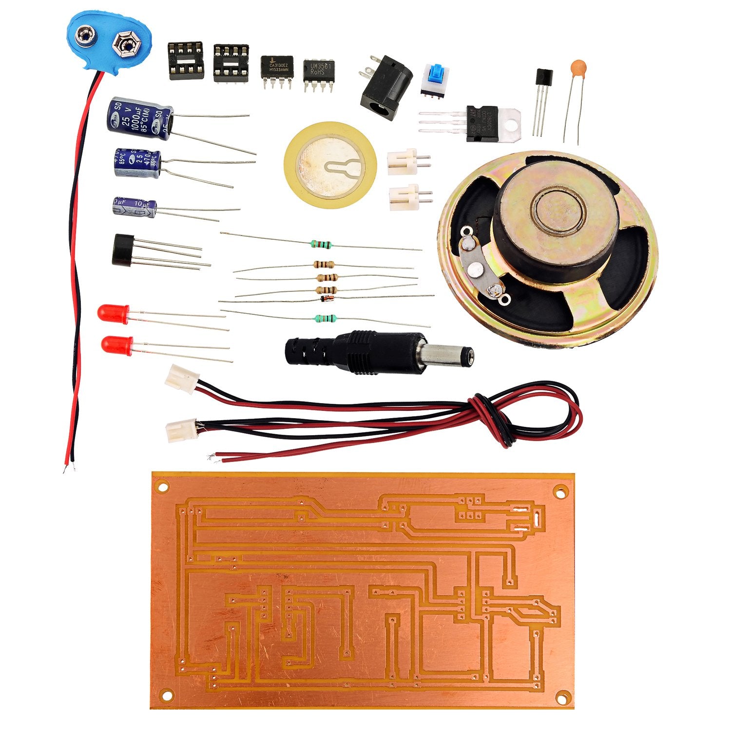 KitsGuru DIY Kit Piezo Electric Heat Sensor Minor Projects