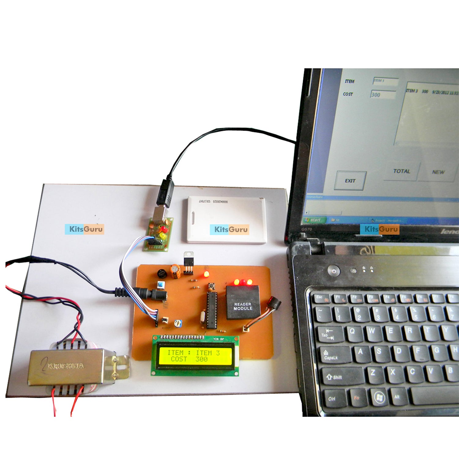 DIY KIT RFID Based Consumer billing system Available in india