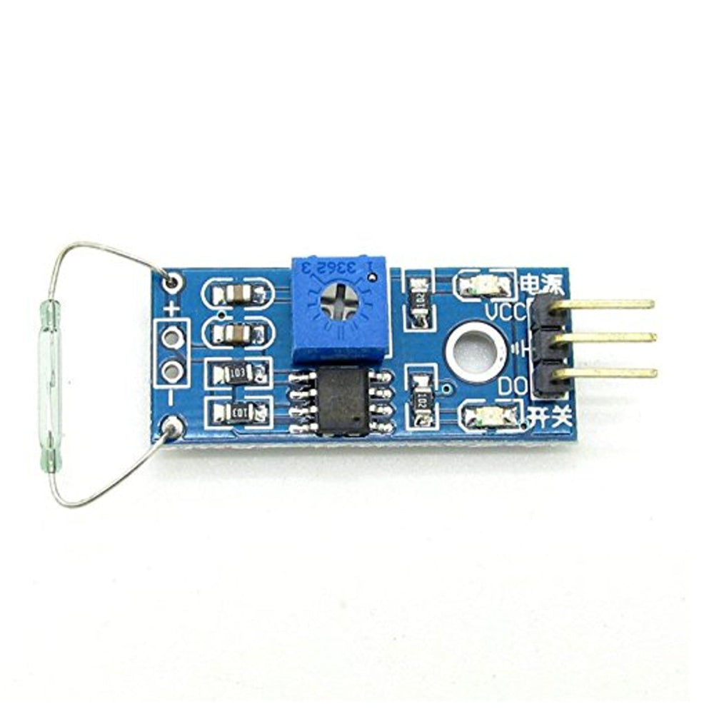 Wireless Reed Switch Module Magnetic Reed Switch Sensor Module for DIY Projects