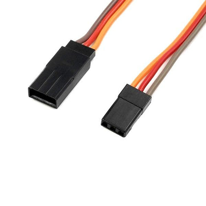 SafeConnect Flat 22AWG M to F Servo Lead Extension (JR) Cable - 2 PCS