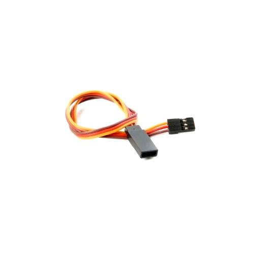 SafeConnect Flat 22AWG M to F Servo Lead Extension (JR) Cable - 2 PCS