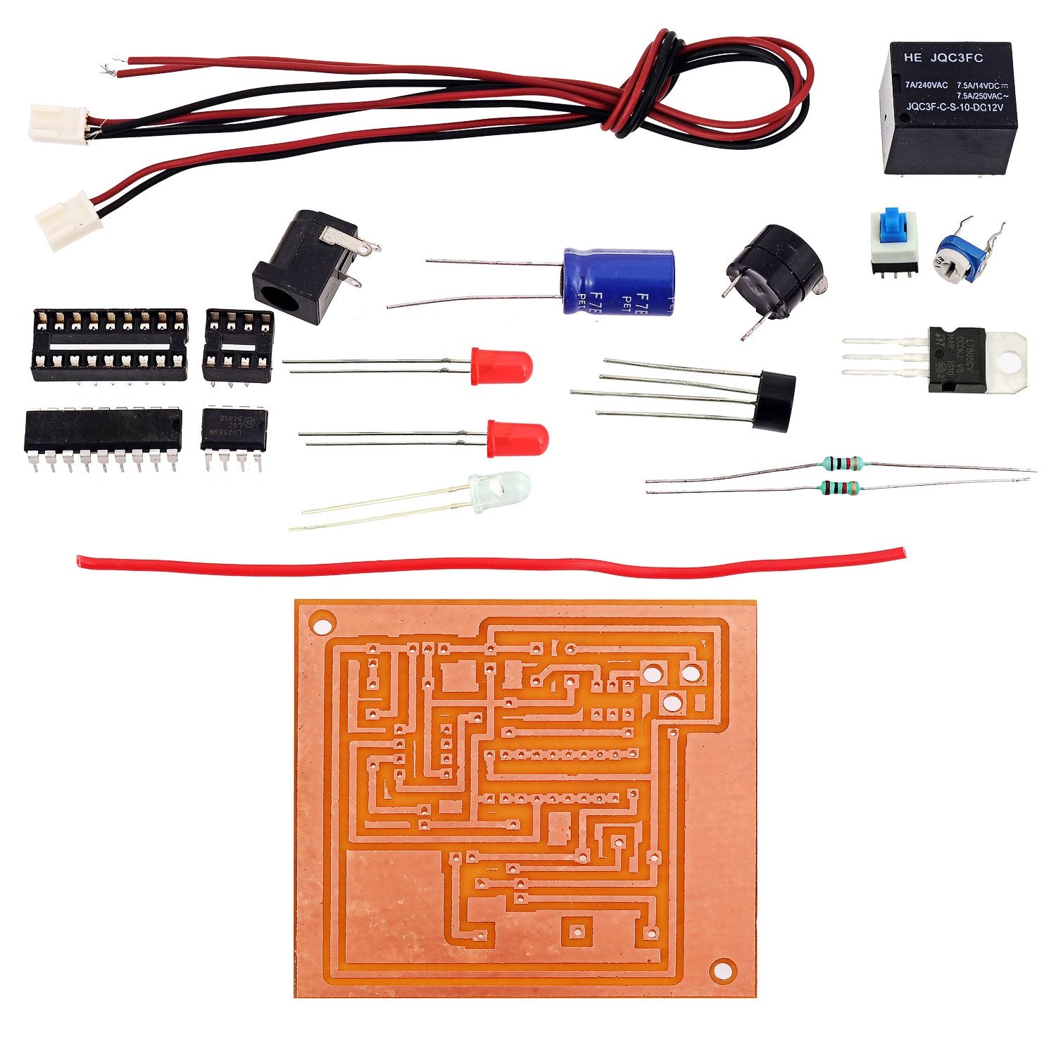 Fire Alarm Using IR
