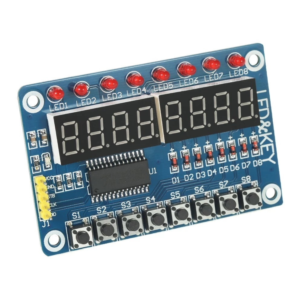 TM1638 Button Digital LED Display Module for Arduino & DIY