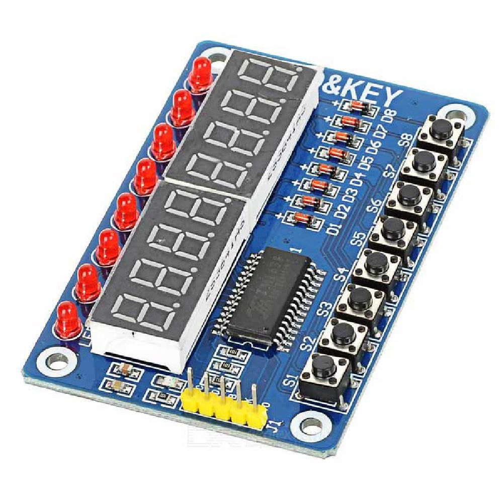 TM1638 Button Digital LED Display Module for Arduino & DIY