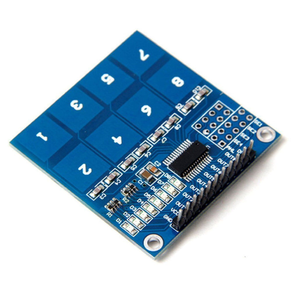 TTP226 8-Way Capacitive Touch Switch Module