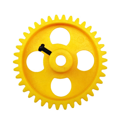 Thick Plastic Spur Gear - 38 Teeth - 60mm Dia - 12mm Width -  6mm Centre Hole Dia