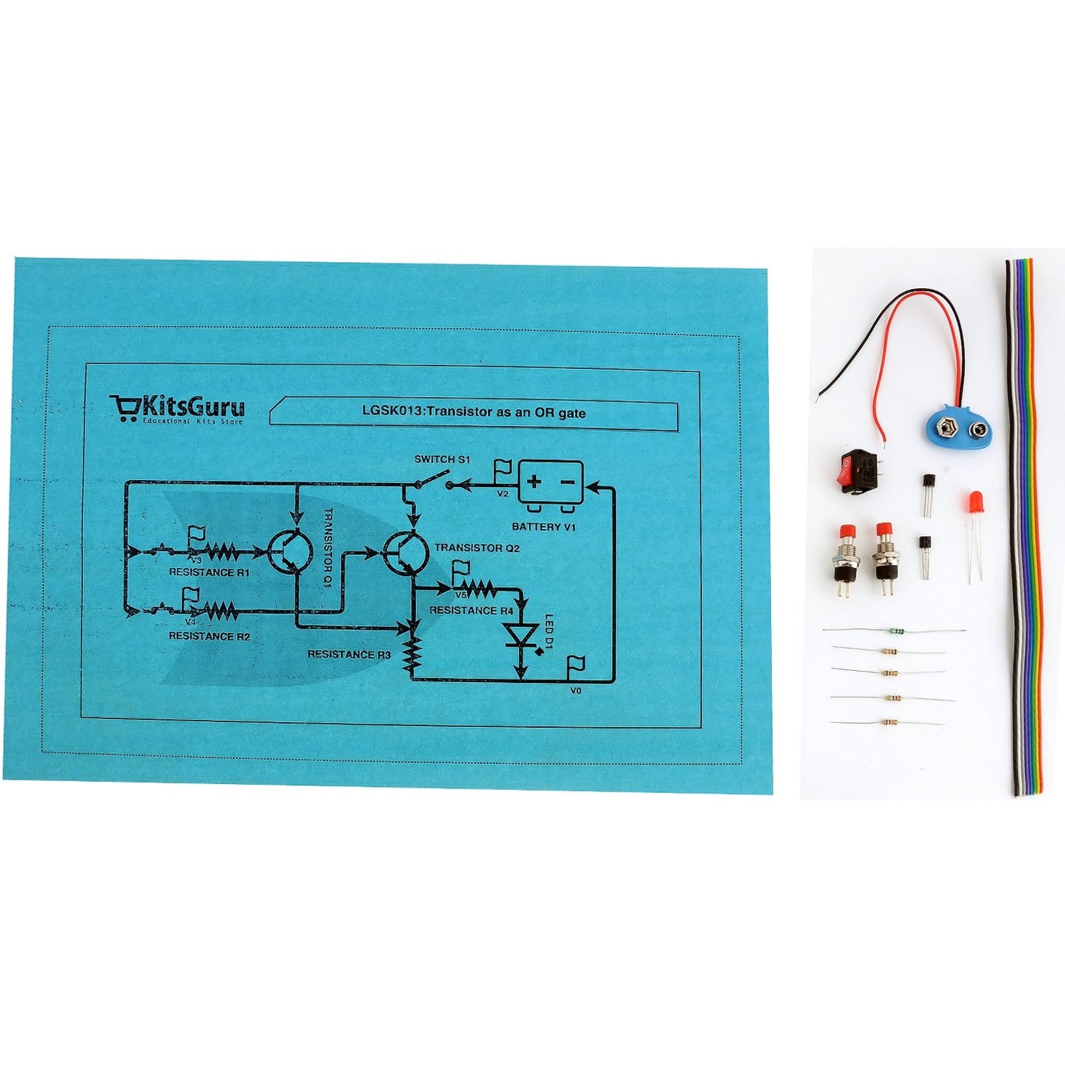 Transistor as an OR gate