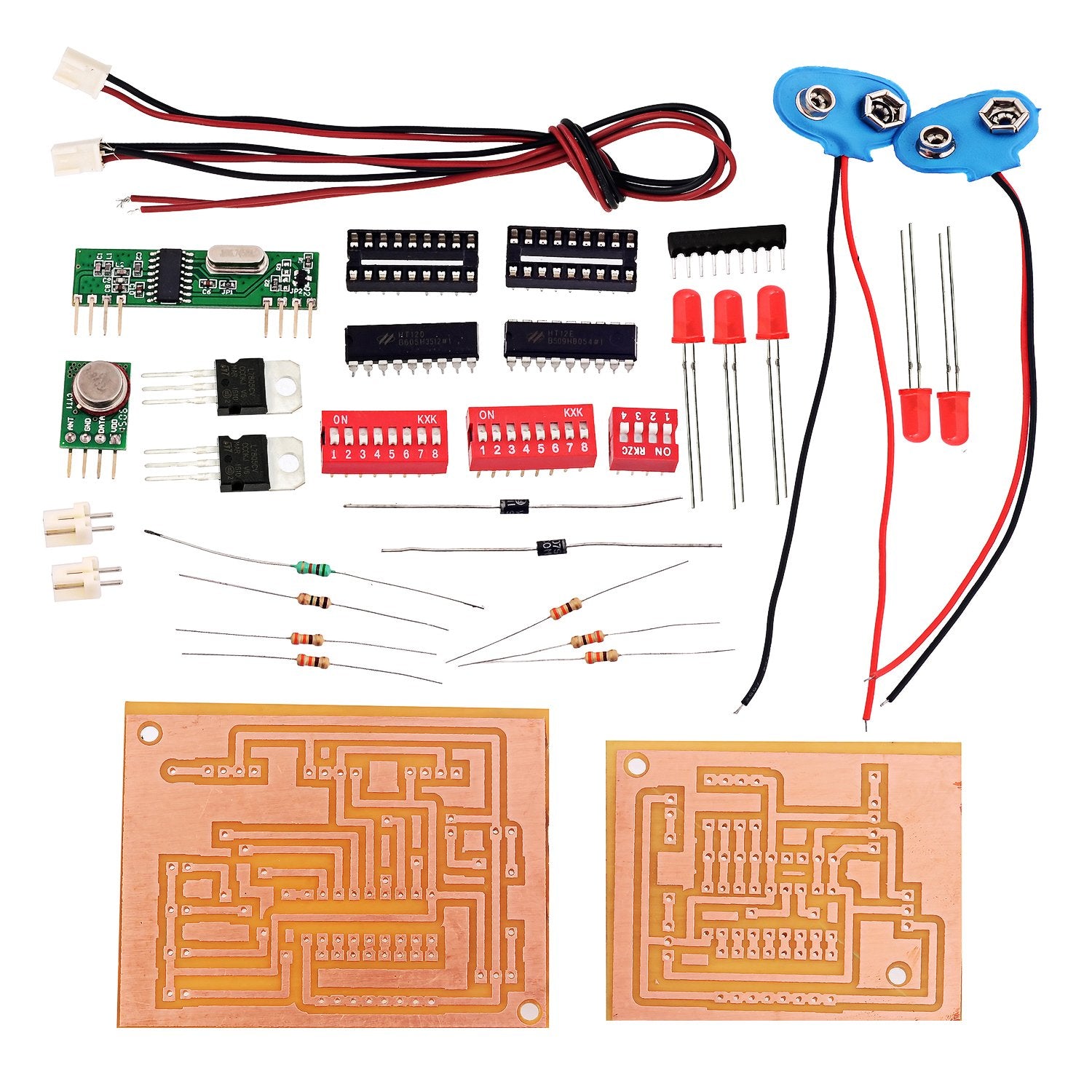 DIY Wireless Data Transmission Circuit Diagram