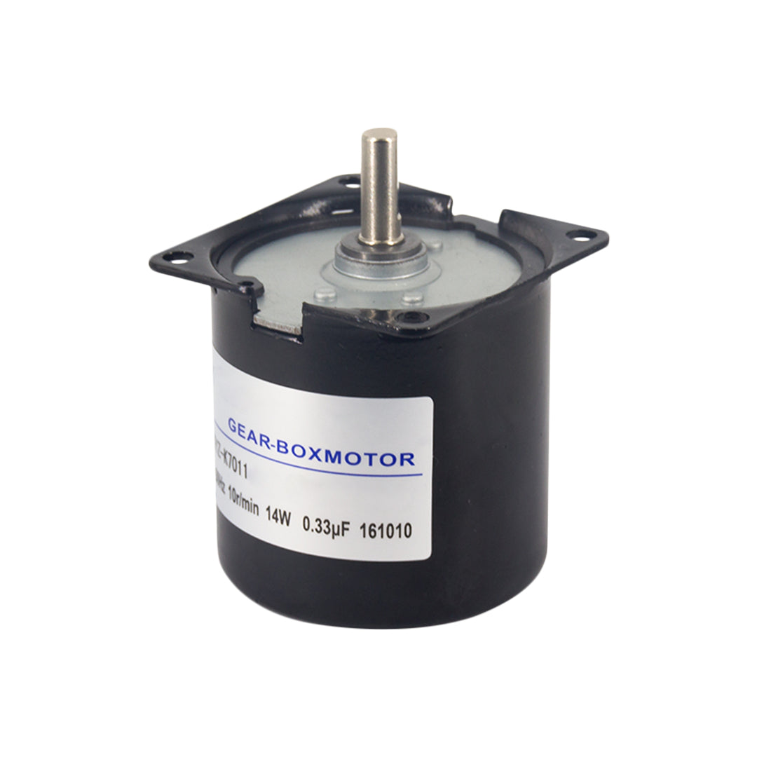 AC Synchronous Gear Motor 220V 0.33µf Speed from 2.5-110 RPM Torque 2-75 Kg-cm