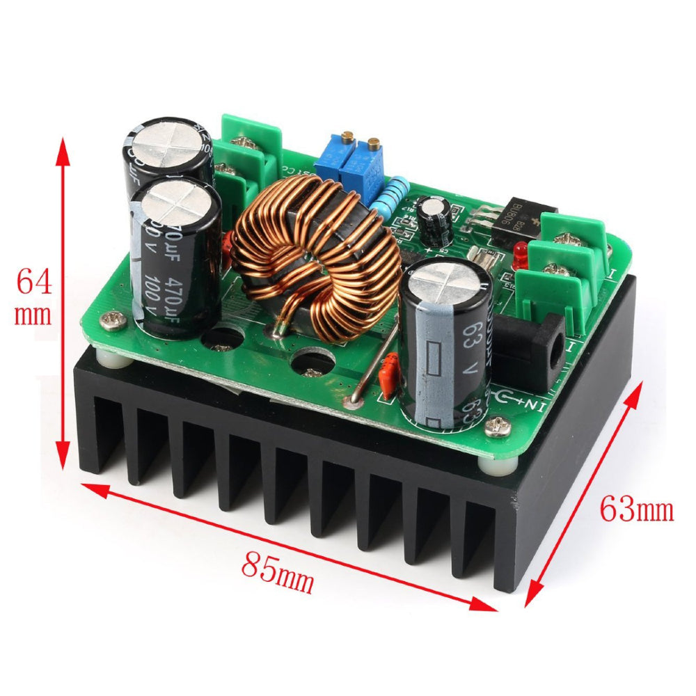 DC12-80V 600W High Power Adjustable Voltage Boost Converter Module